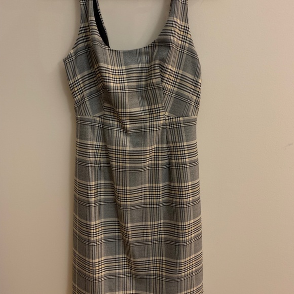 Banana Republic Plaid Mini Dress - Picture 4 of 4